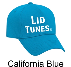 Lid Tunes California Blue Hat